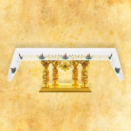 Embroidered Napkin "Avvento" 95X95