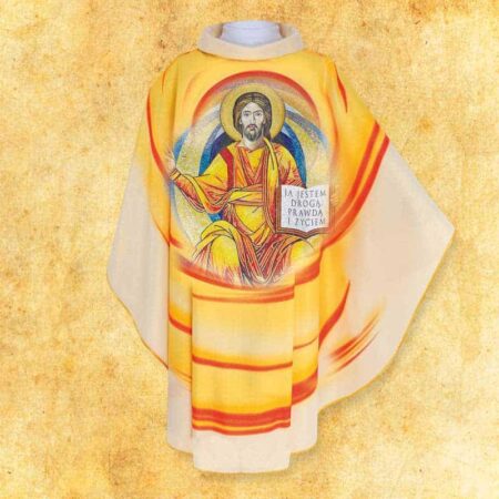 Modern Photo Chasuble "Jesus Christ"