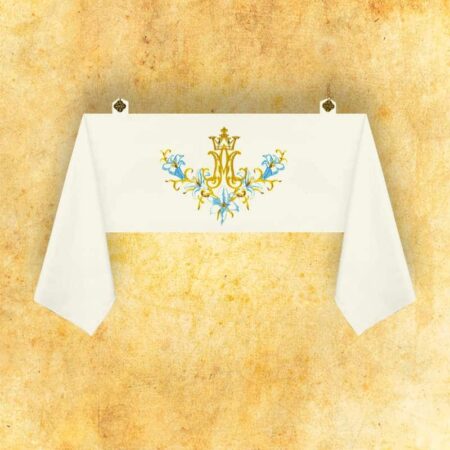 Embroidered Shoulder Veil "Mary"
