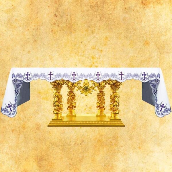 Embroidered tablecloth "Na Post" - any size