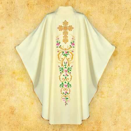 Embroidered Chasuble "St. Rita"