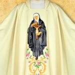 Embroidered Chasuble "St. Rita"