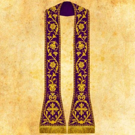 Embroidered Roman Stole