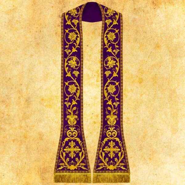 Embroidered Roman Stole