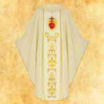 Chasuble with Embroidered Belt "Heart of Jesus"