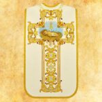 Roman Embroidered Chasuble "Feliz Navidad"