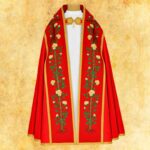 Embroidered cope "Jesus on the Cross"