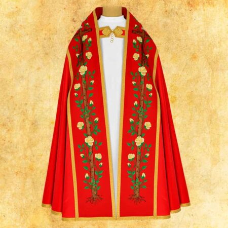 Embroidered cope "Jesus on the Cross"