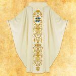 Chasuble with Embroidered Image of "John Paul II"