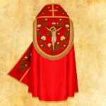 Embroidered cope "Jesus on the Cross"