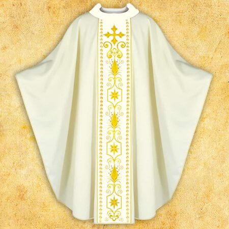 Chasuble with Embroidered Belt "Sacrum"