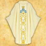 Chasuble with Embroidered Belt "Heart of Mary"