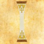 Roman Embroidered Chasuble "Feliz Navidad"