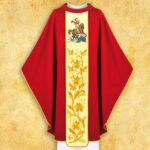 Chasuble with Embroidered Image of "St. George"