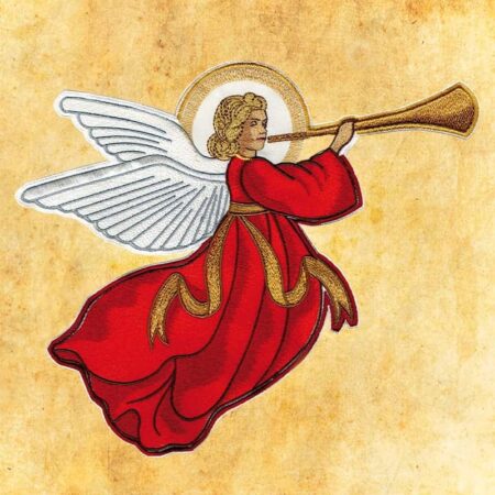 Embroidered appliqué "Angel"