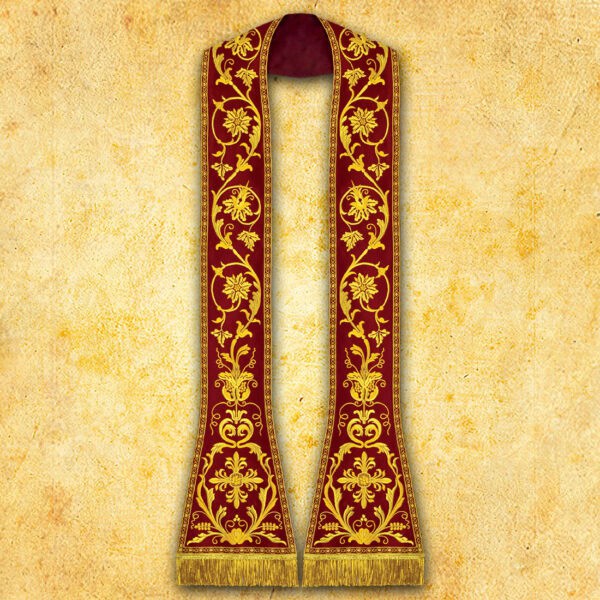 Embroidered Roman Stole