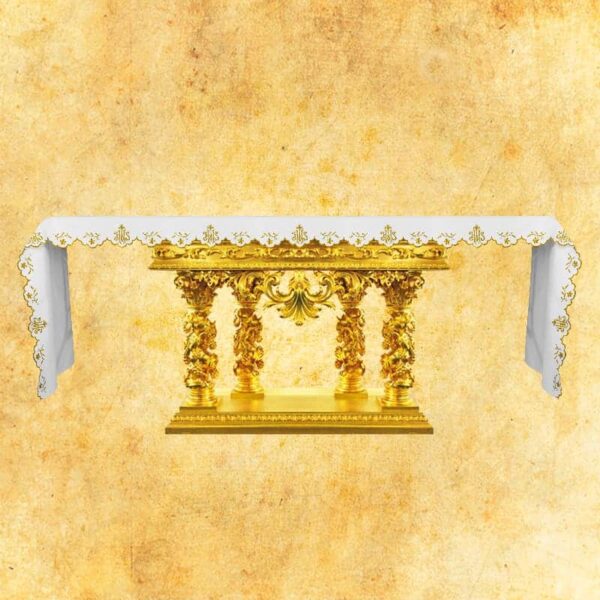Embroidered Tablecloth "Gold Series No. 2" - any size