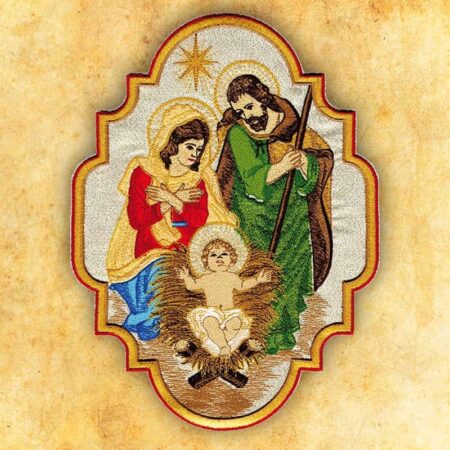 Embroidered appliqué "Angel"