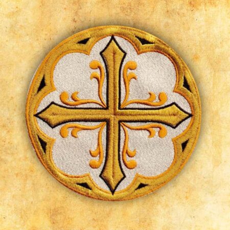 Embroidered appliqué "Cross"