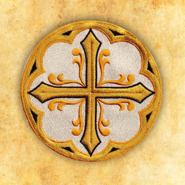 Embroidered appliqué "Cross"