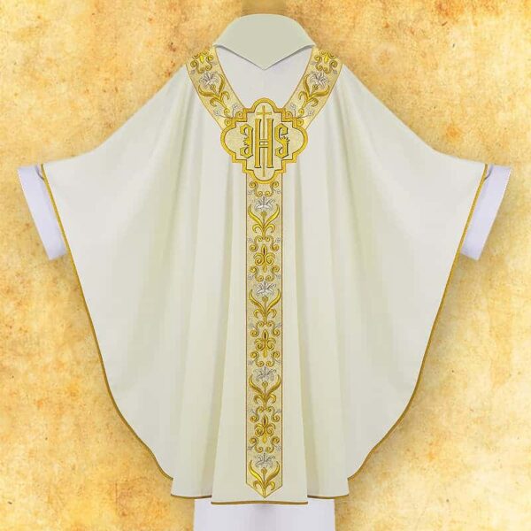 Chasuble with embroidered image "St. Joseph"