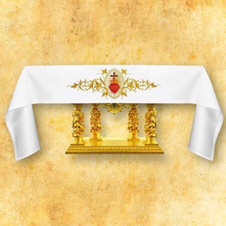 Chalice linen "Gold" "Heart of Jesus"