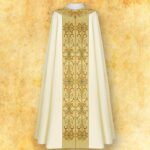 Embroidered chasuble "La Madonna Del Rosario"