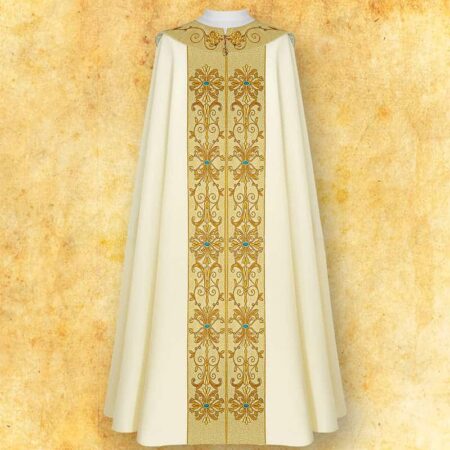 Embroidered chasuble "La Madonna Del Rosario"