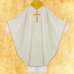 Embroidered chasuble "Fratelli"