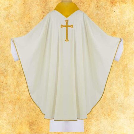 Embroidered chasuble "Fratelli"