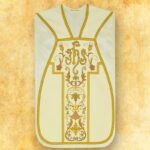 Roman embroidered chasuble "Angelus"