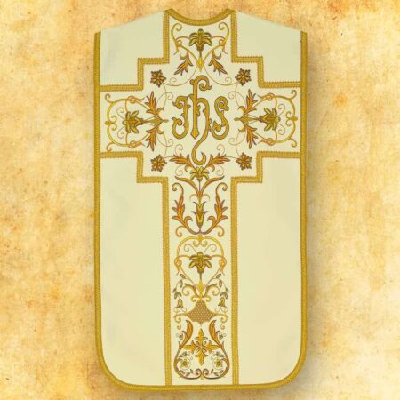Roman embroidered chasuble "Angelus"