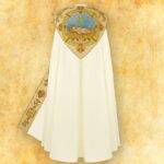 Embroidered cope "Feliz Navidad"