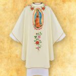 Embroidered chasuble "Our Lady of Guadalupe"