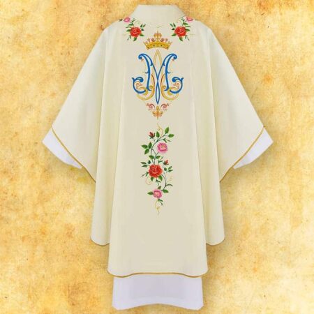 Embroidered chasuble "Our Lady of Guadalupe"