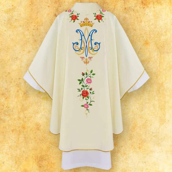 Embroidered chasuble "Our Lady of Guadalupe"