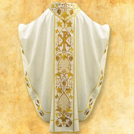 Embroidered chasuble "Sacramento"