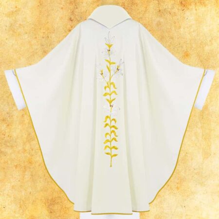Chasuble with embroidered image "St. Joseph"
