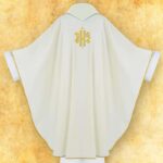 Chasuble with embroidered image "St. Joseph"