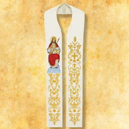 Embroidered stole "Archangel Michael"