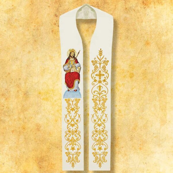 Embroidered stole "Archangel Michael"