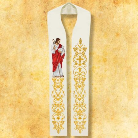 Embroidered stole "Archangel Michael"