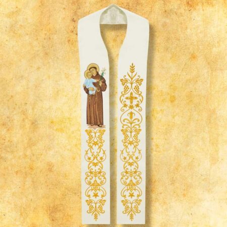 Embroidered stole "Archangel Michael"
