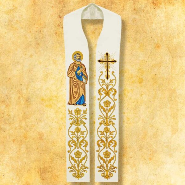 Embroidered stole "John Paul II"