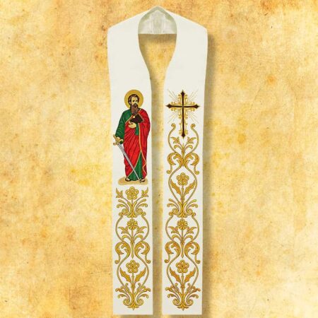 Embroidered stole "St. Paul"