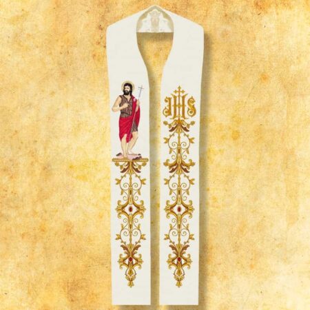 Embroidered stole "John Paul II"