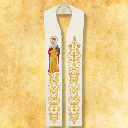 Embroidered stole "St. Faustina"