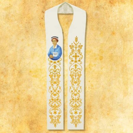 Embroidered stole "Blessed Hanna Chrzanowska"