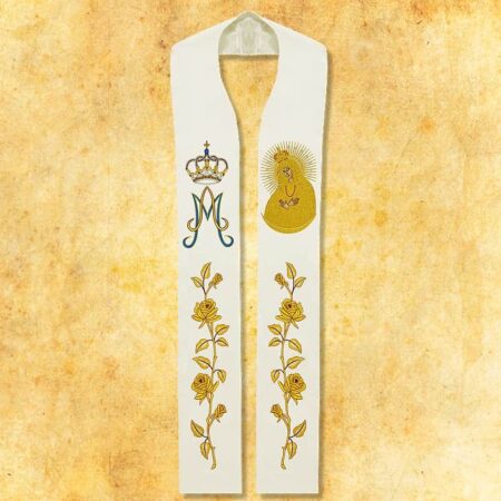 Embroidered stole "Our Lady of Ostra Brama"