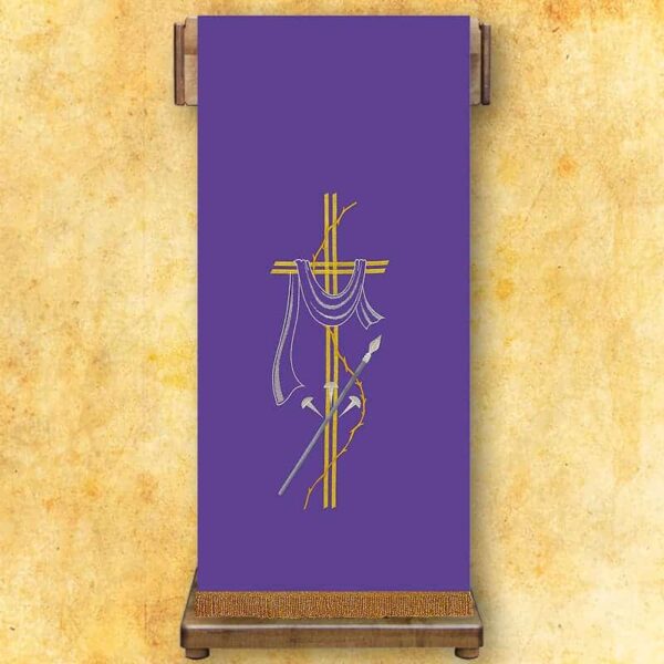 Embroidered lectern "Lenten"